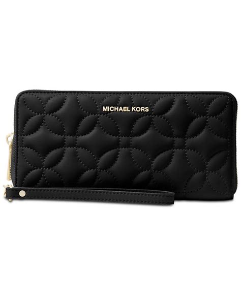 michael michael kors quilted floral travel continental wallet|large saffiano leather continental wallet.